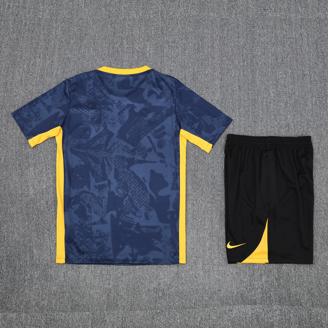 Inter Milan 2025/26 Training Kit - Navy Blue/Black