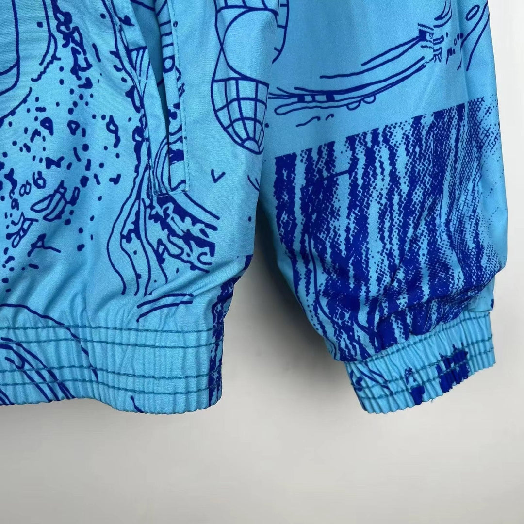 Inter Miami Reversible Windbreaker Jacket - Light Blue
