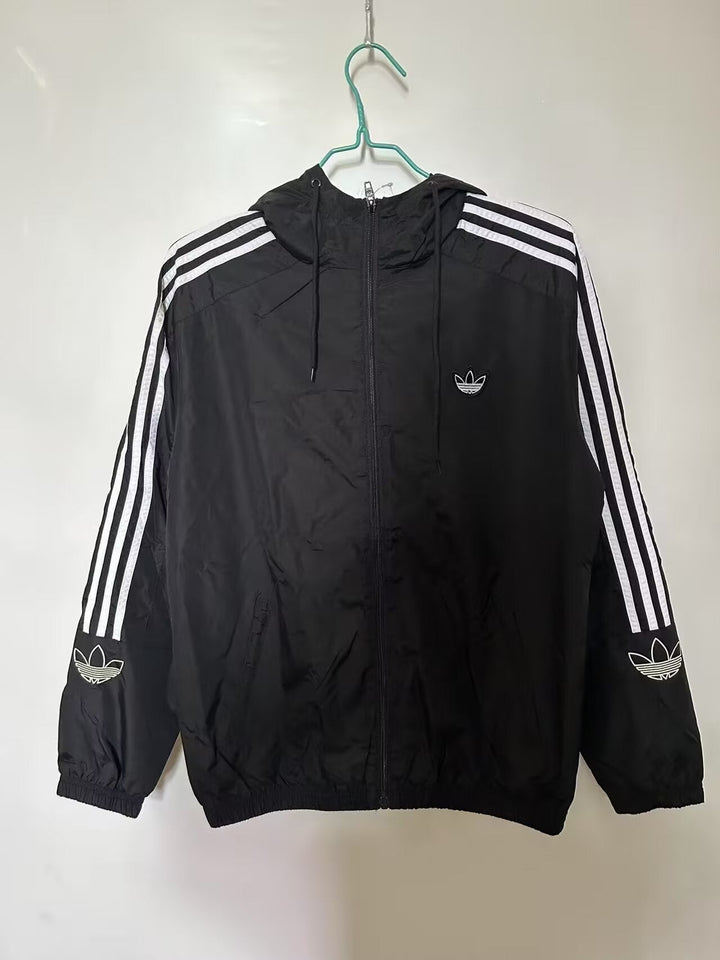 Adidas Windbreaker Jacket - Black