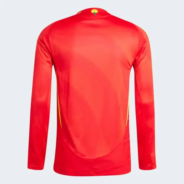 Spain 2024/25 Home Shirt - Long Sleeve