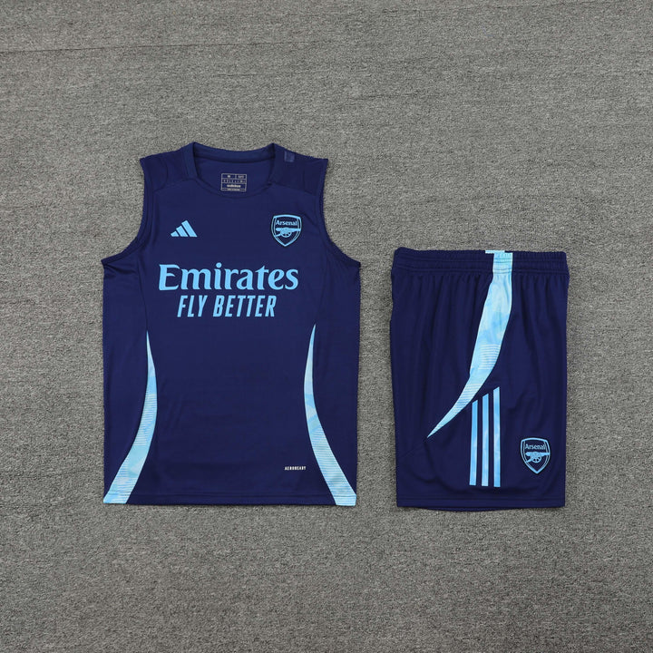 ARSENAL TANK TOP SET 2024/25 - DARK BLUE