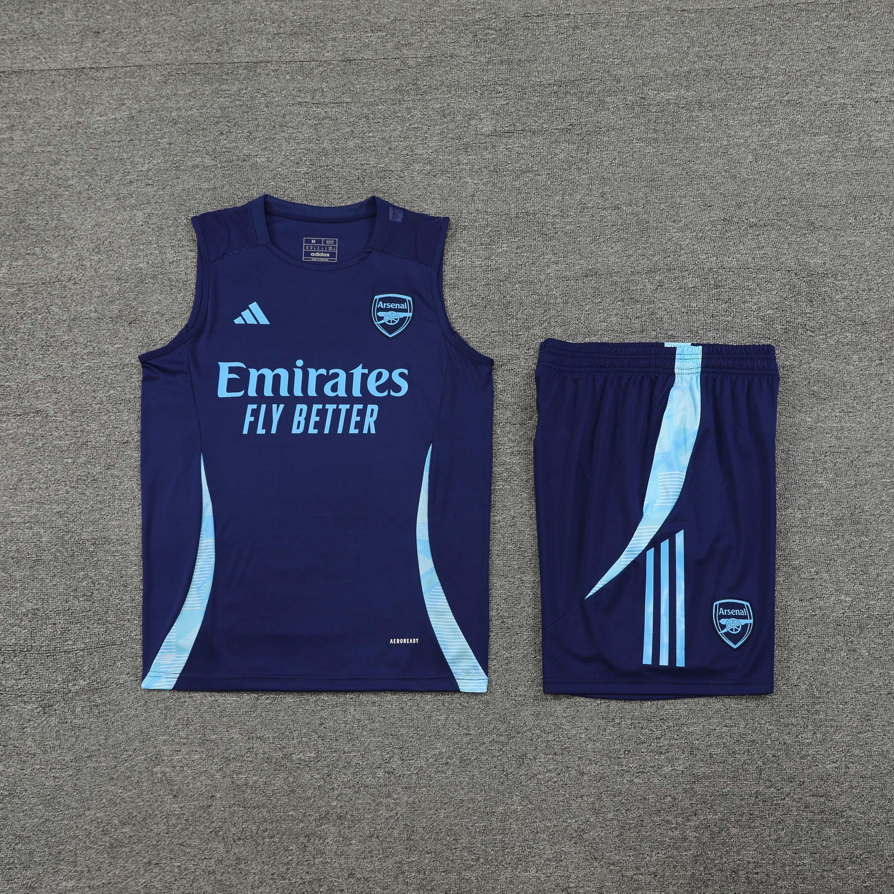 ARSENAL TANK TOP SET 2024/25 - DARK BLUE