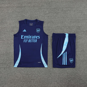 ARSENAL TANK TOP SET 2024/25 - DARK BLUE