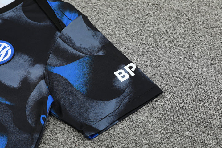 Inter Milan 2024/25 Training Kit - Black/Blue