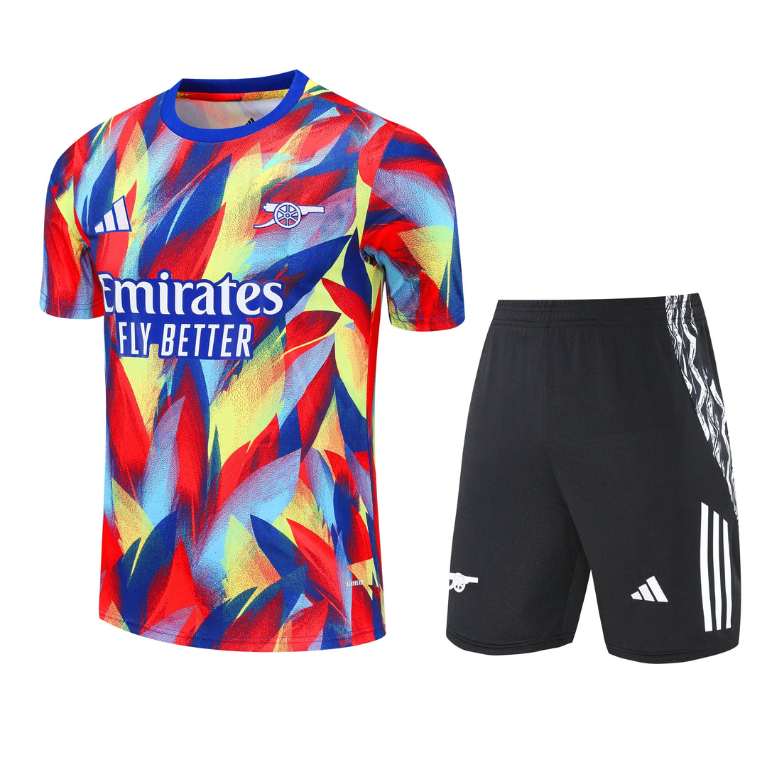 Arsenal 2025/26 Training Kit - Red/Yellow