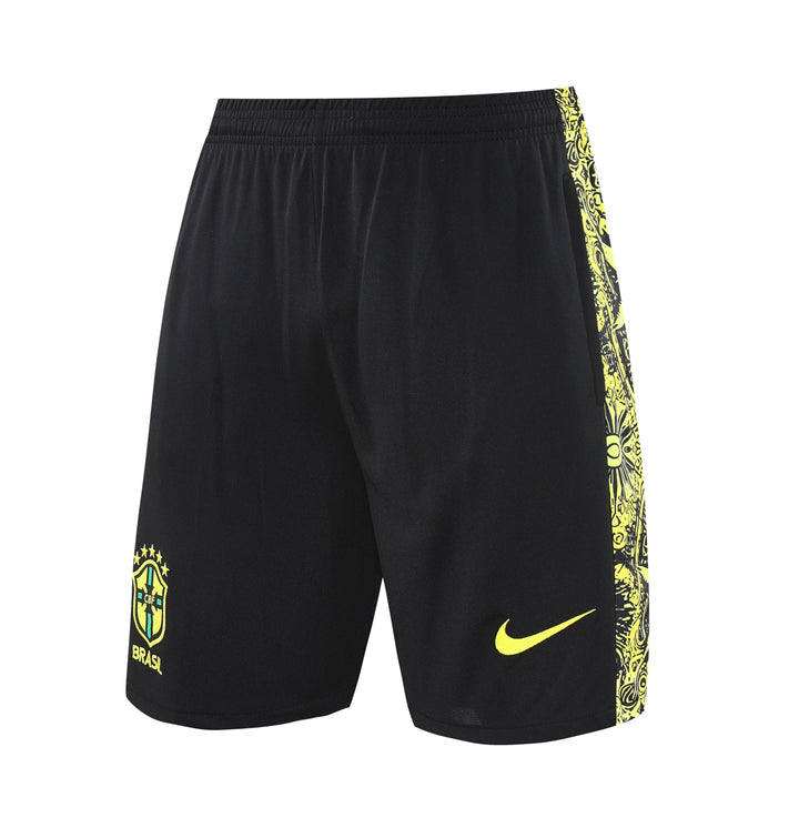 Brazil 2025/26 Training Short - Black/Yellow