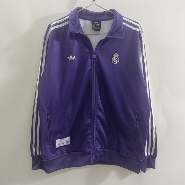 Real Madrid Windbreaker Jacket - Navy Blue