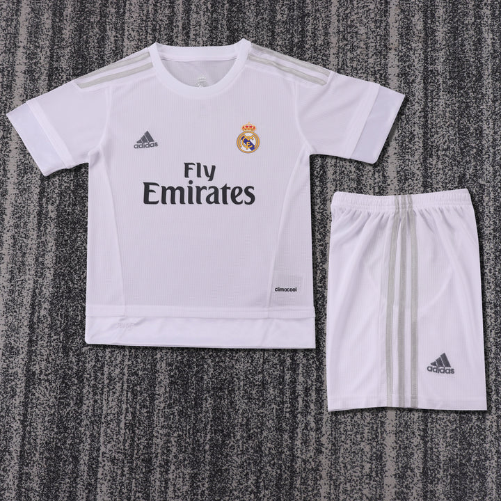 Real Madrid 15/16 Children's Home Retro Set