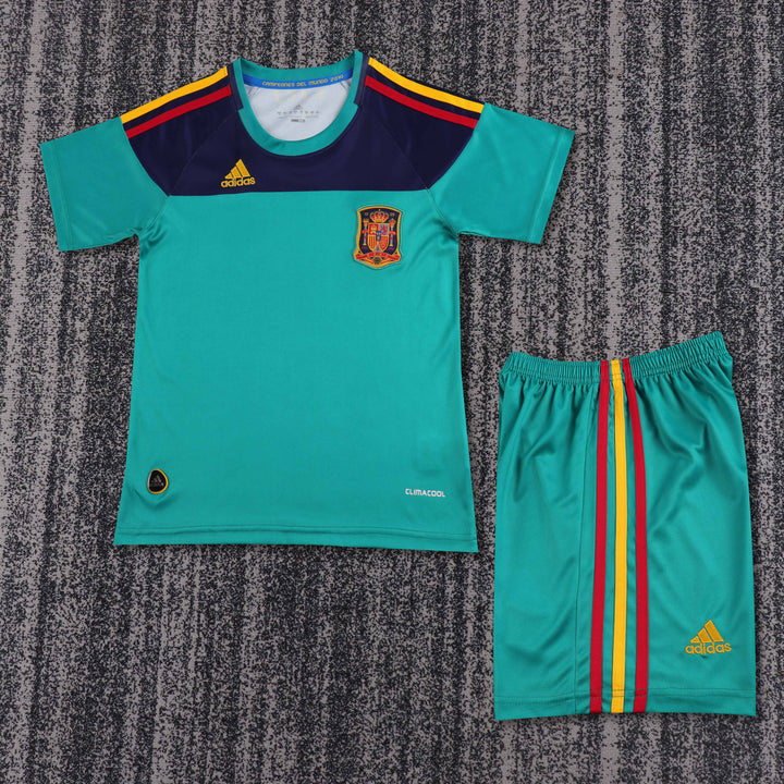 Spain 2010 Children's Home Retro Set Goalkeeper