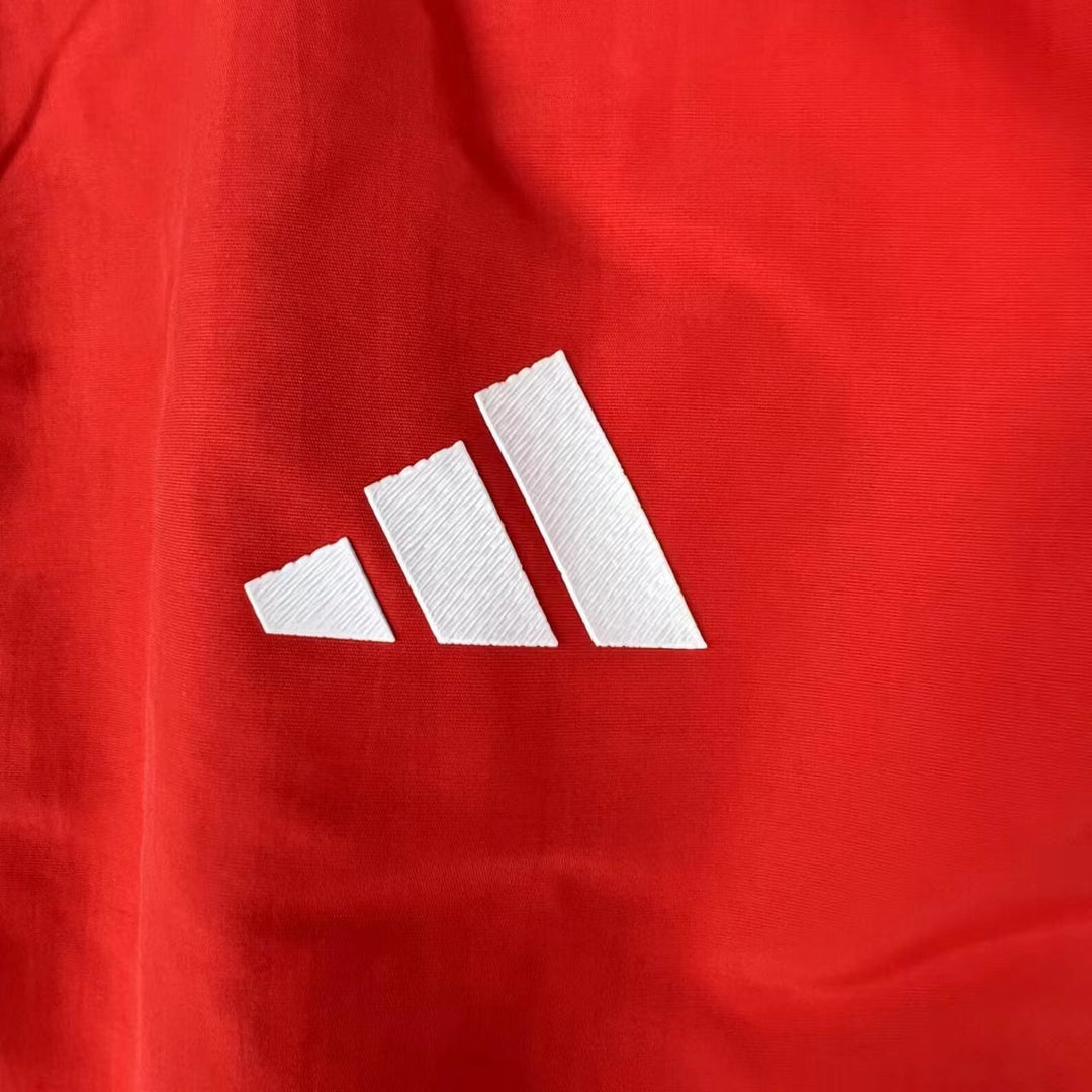 Bayern Munich Reversible Windbreaker Jacket - Red/White