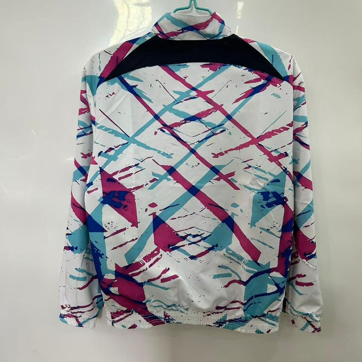 Barcelona Windbreaker Jacket - White