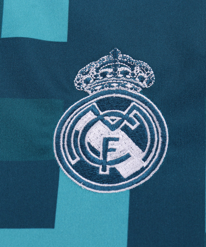 Real Madrid 17/18 Children's Third Retro Set - Long Sleeve