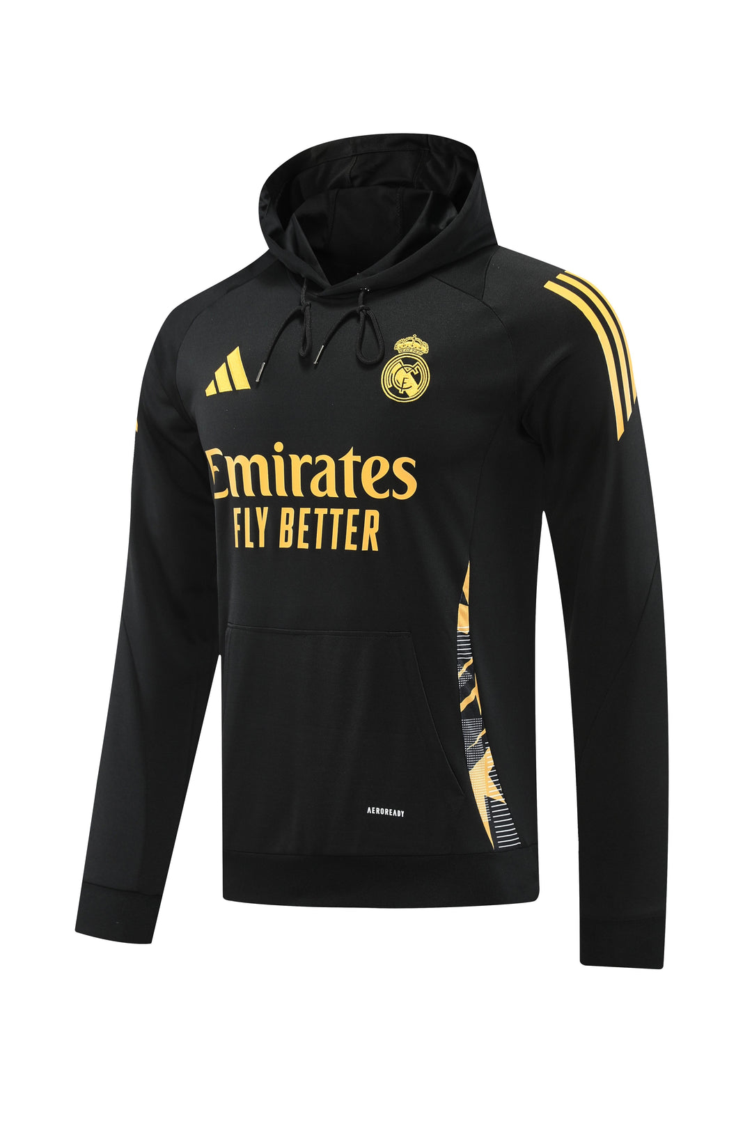 Real Madrid 2024/25 Jacket Cap - Black/Yellow