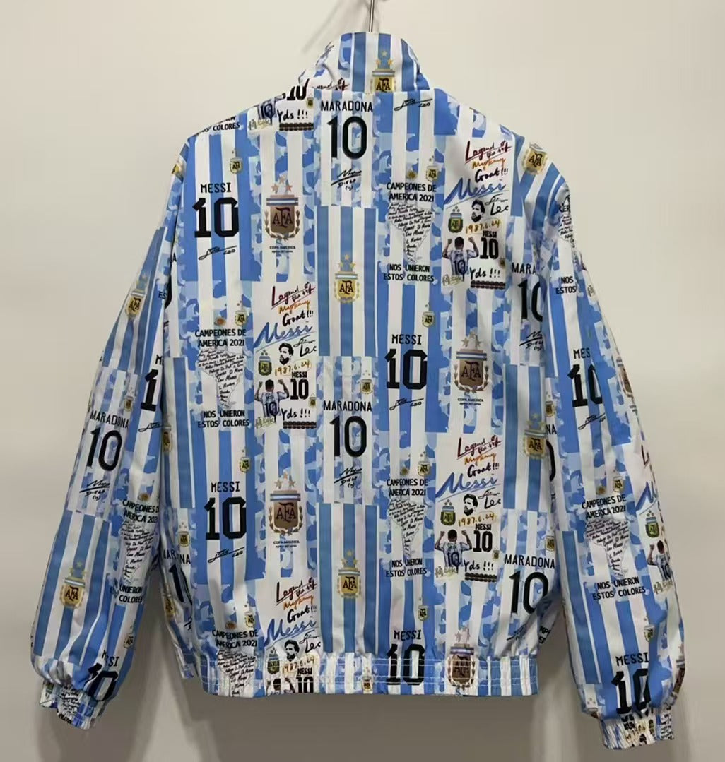 Argentina Reversible Windbreaker Jacket - Special Edition 2024