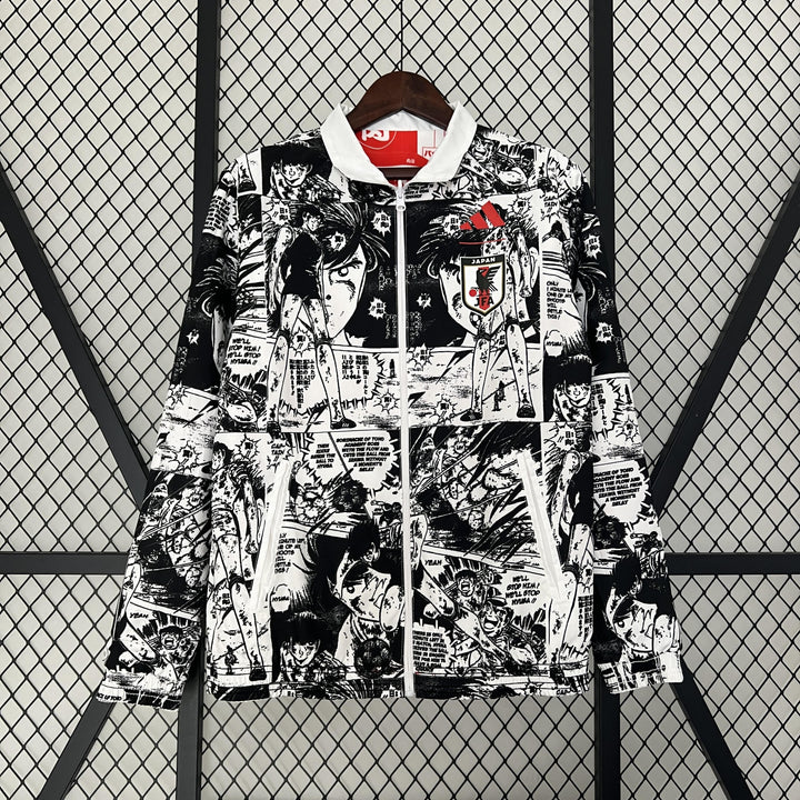 Japan Reversible Windbreaker Jacket - Red/Black