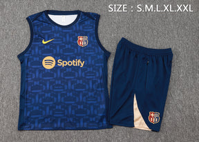 BARCELONA TANK TOP SET 24/25 - BLUE