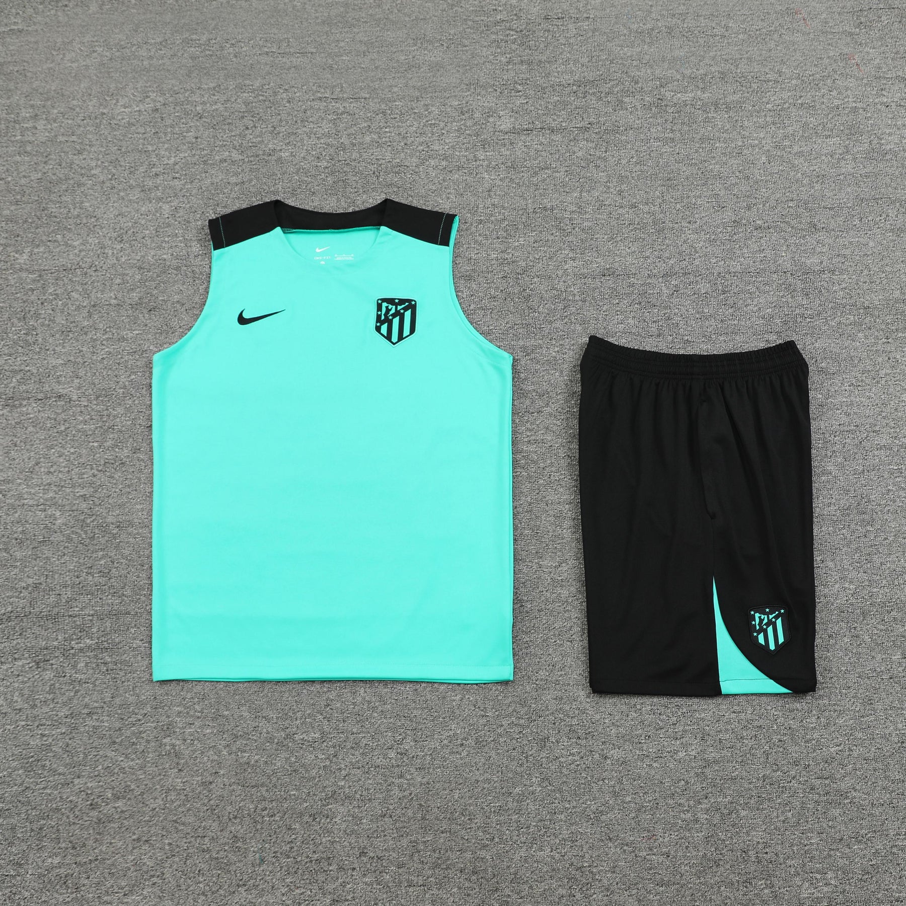 ATLETICO MADRID TANK TOP SET 24/25 - AQUA