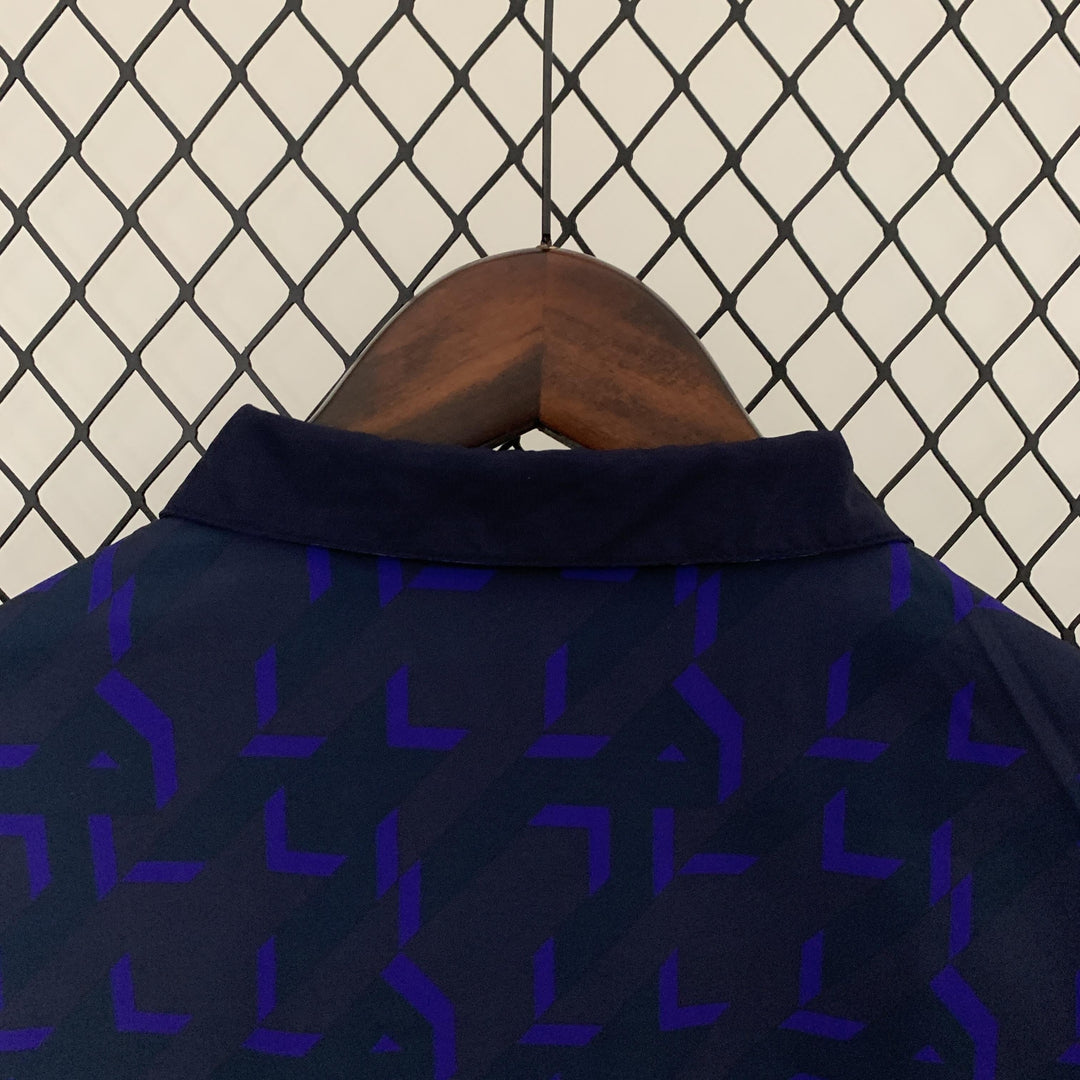 Real Madrid Reversible Windbreaker Jacket - Navy Blue II