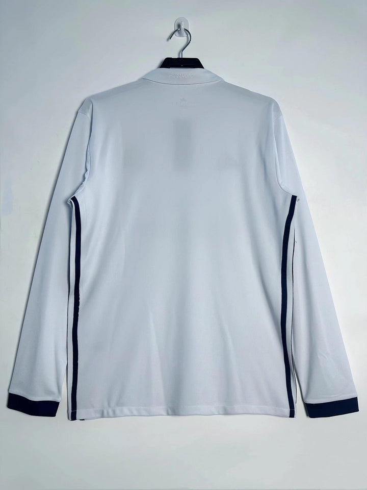 Real Madrid 16/17 Home Retro Shirt - Long Sleeve