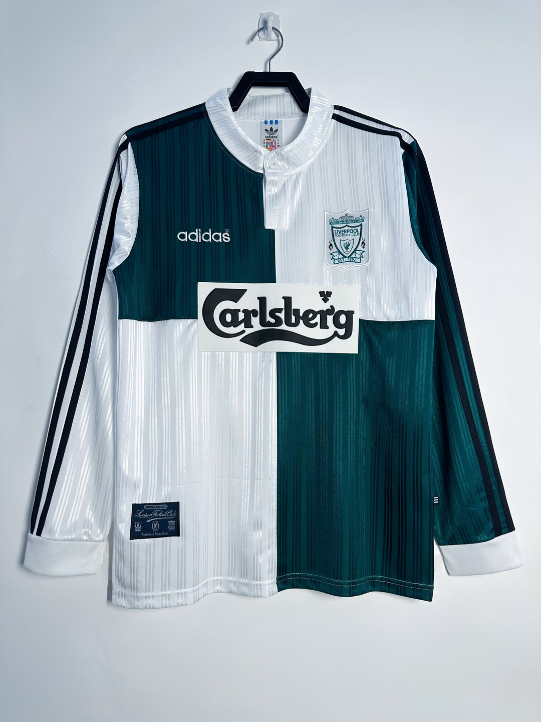 Liverpool 95/96 Away Retro Shirt - Long Sleeve