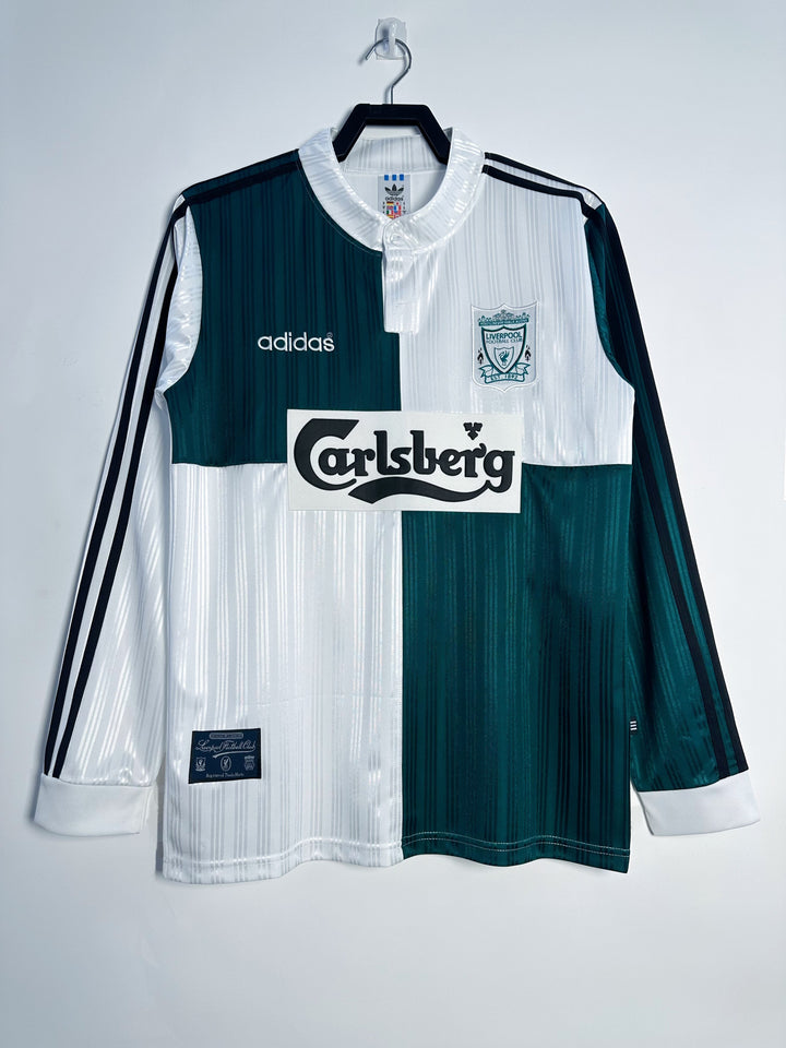 Liverpool 95/96 Away Retro Shirt - Long Sleeve