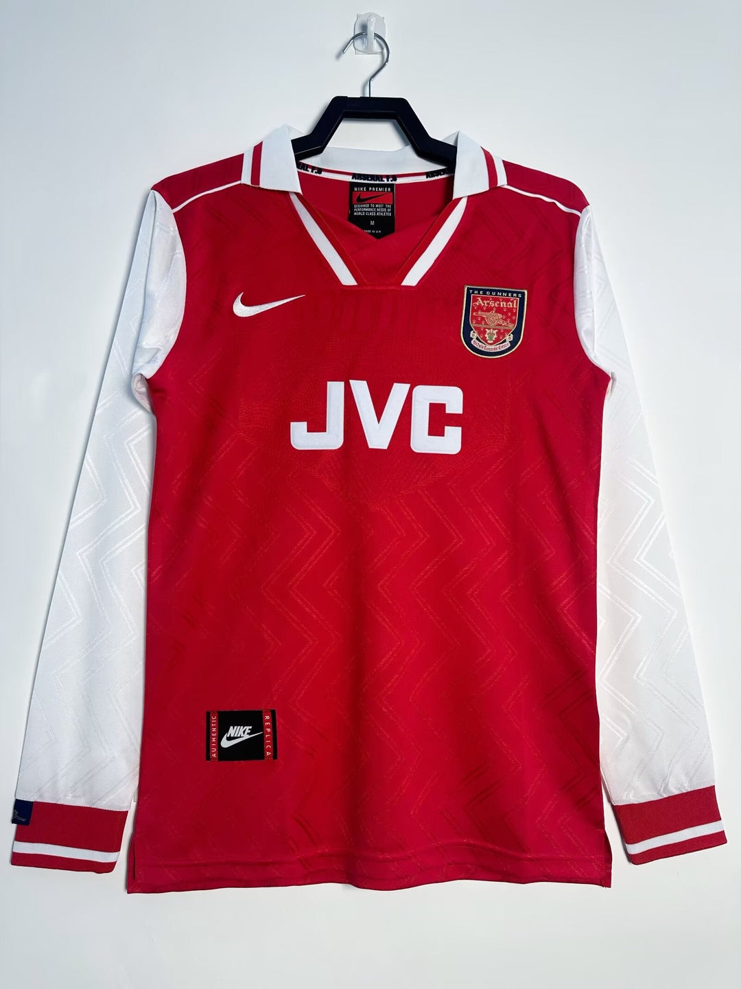 Arsenal 96/97 Home Retro Shirt - Long Sleeve