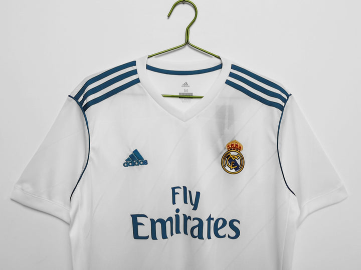 Real Madrid 17/18 Home Retro Shirt