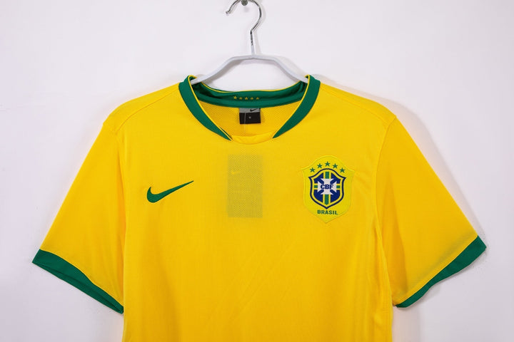 Brazil 2006 Home Retro Shirt