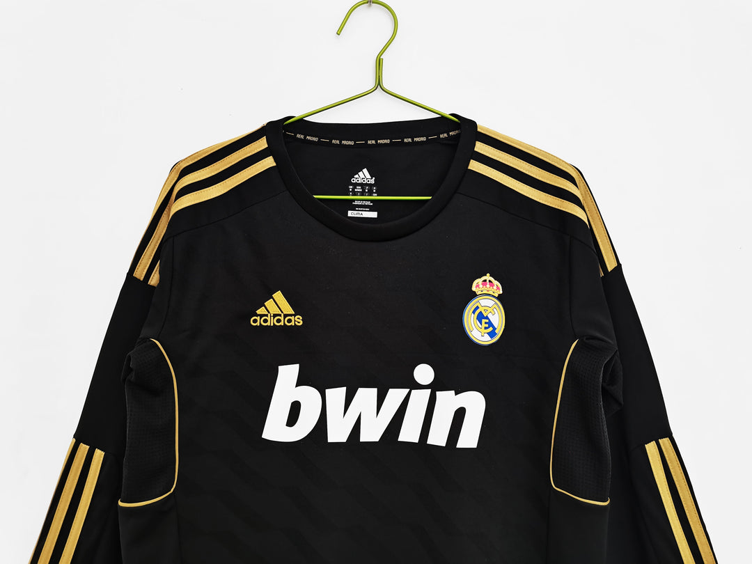 Real Madrid 11/12 Away Retro Shirt - Long Sleeve