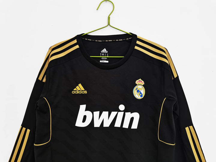Real Madrid 11/12 Away Retro Shirt - Long Sleeve
