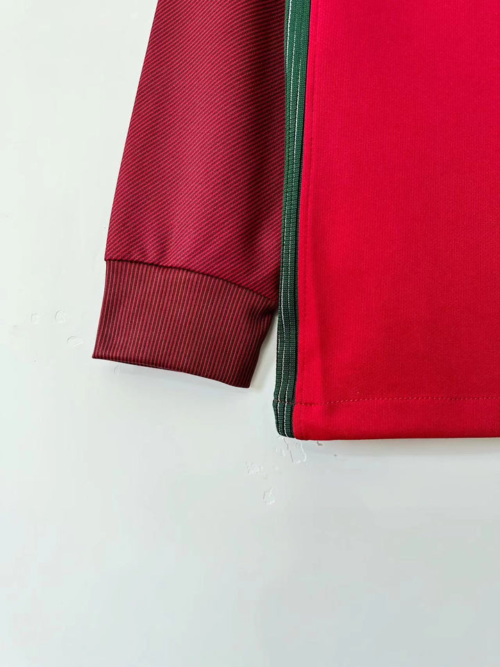 Portugal 2016 Home Retro Shirt - Long Sleeve