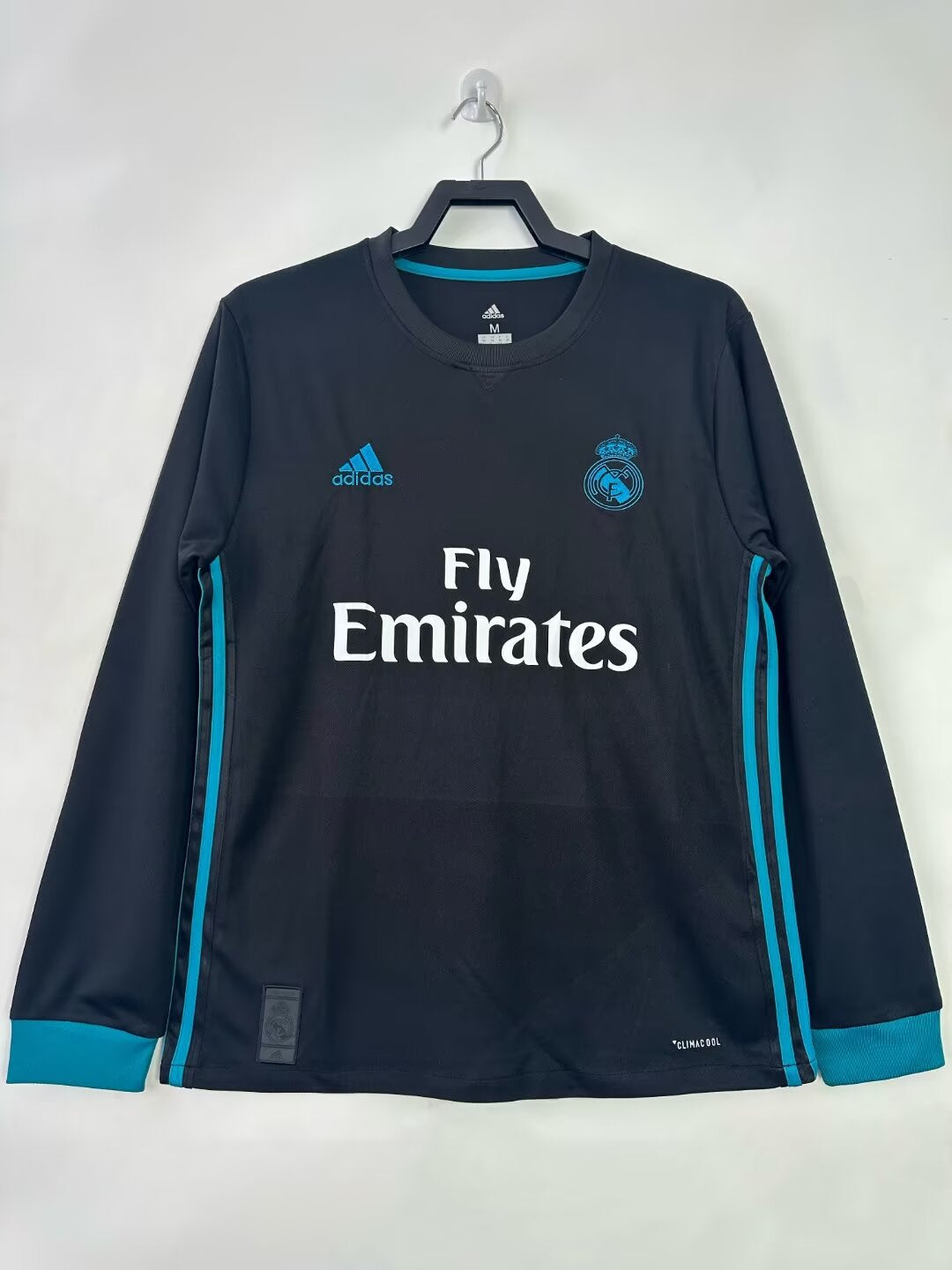 Real Madrid 17/18 Away Retro Shirt - Long Sleeve