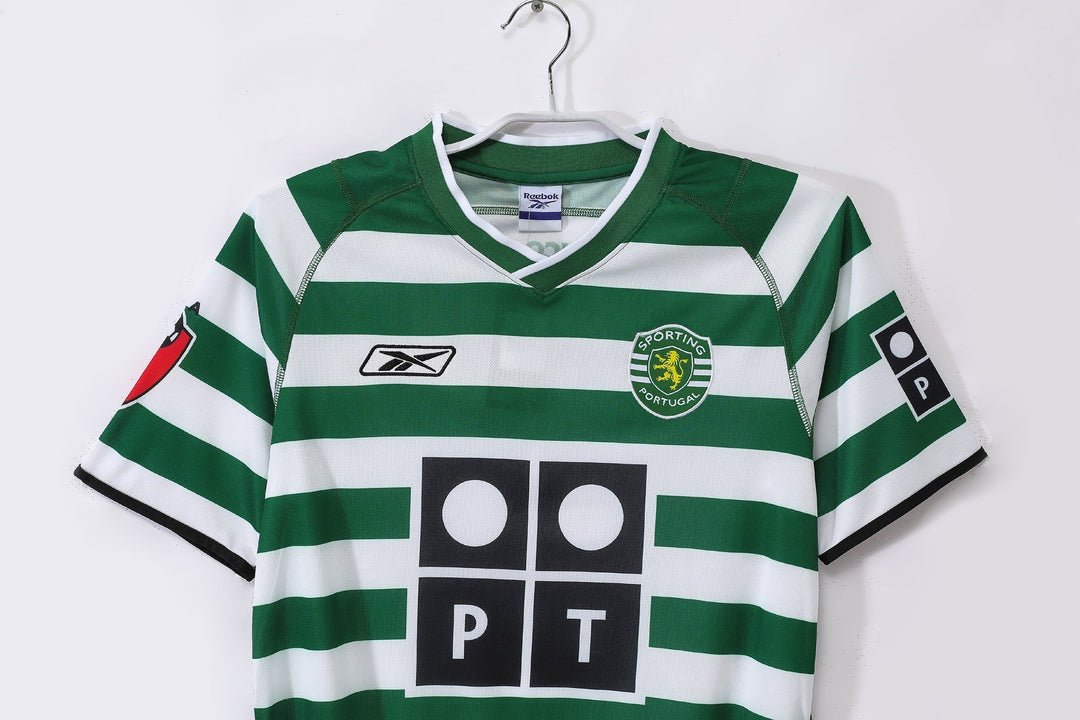 Sporting 03/04 Home Retro Shirt