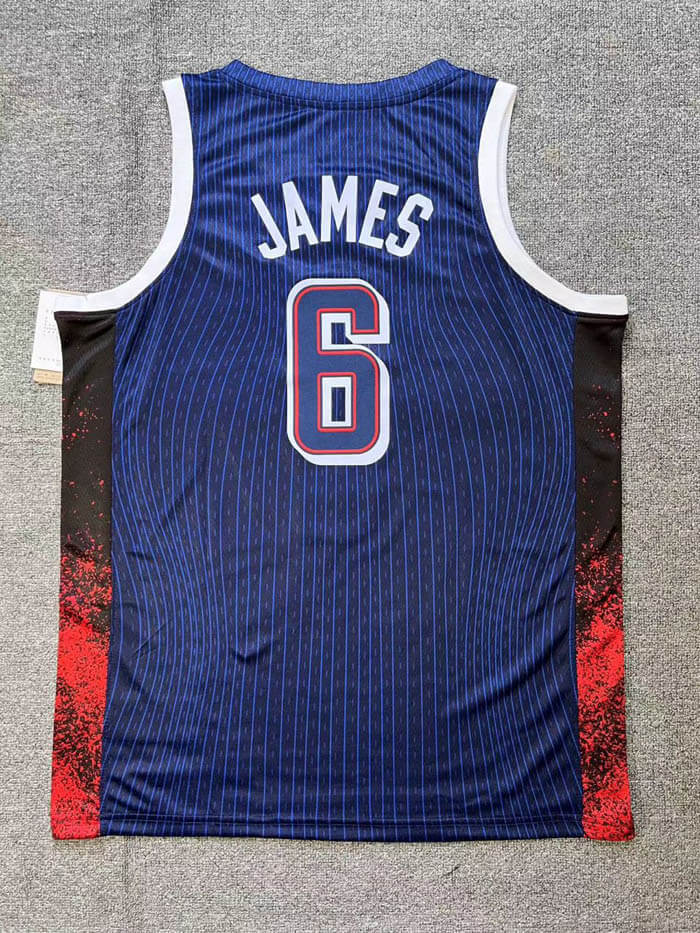 USA basketball Olympics 2024 Jersey - Blue