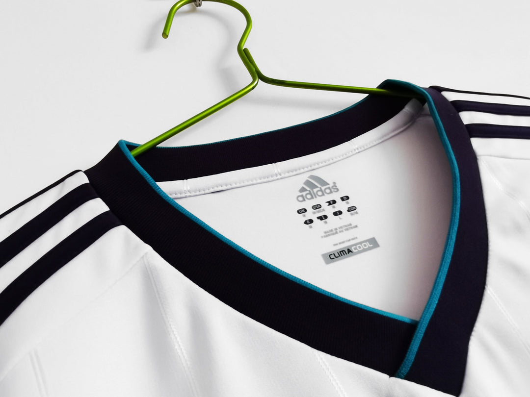 Real Madrid 12/13 Home Retro Shirt - Long Sleeve