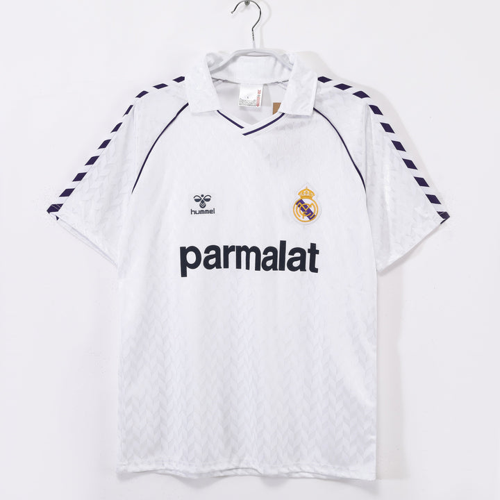 Real Madrid 86/87 Home Retro Shirt