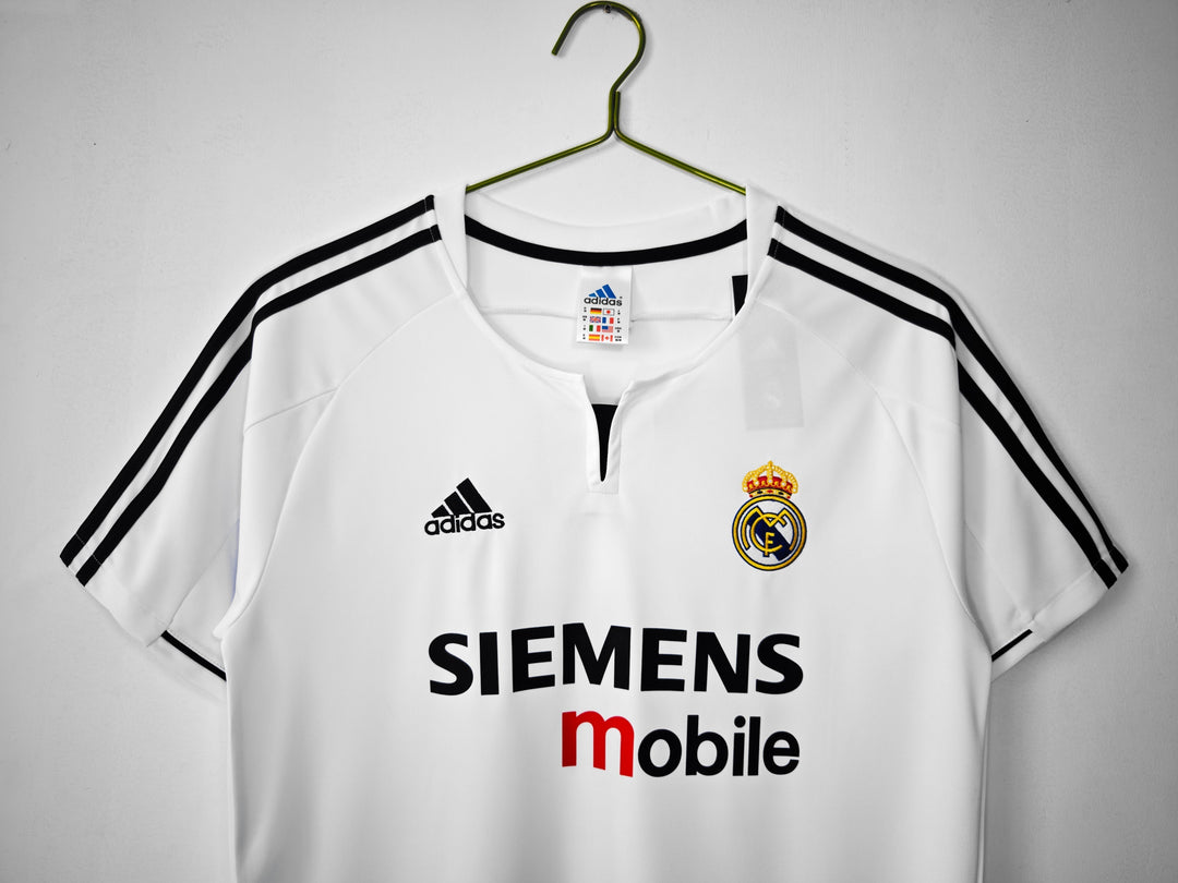Real Madrid 03/04 Home Retro Shirt