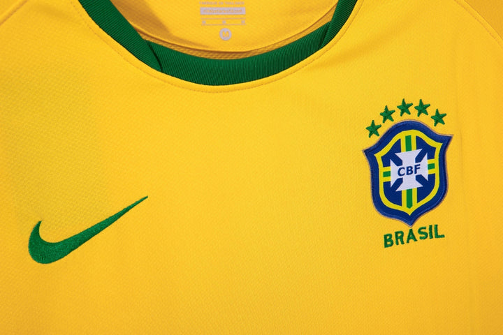 Brazil 2010 Home Retro Shirt