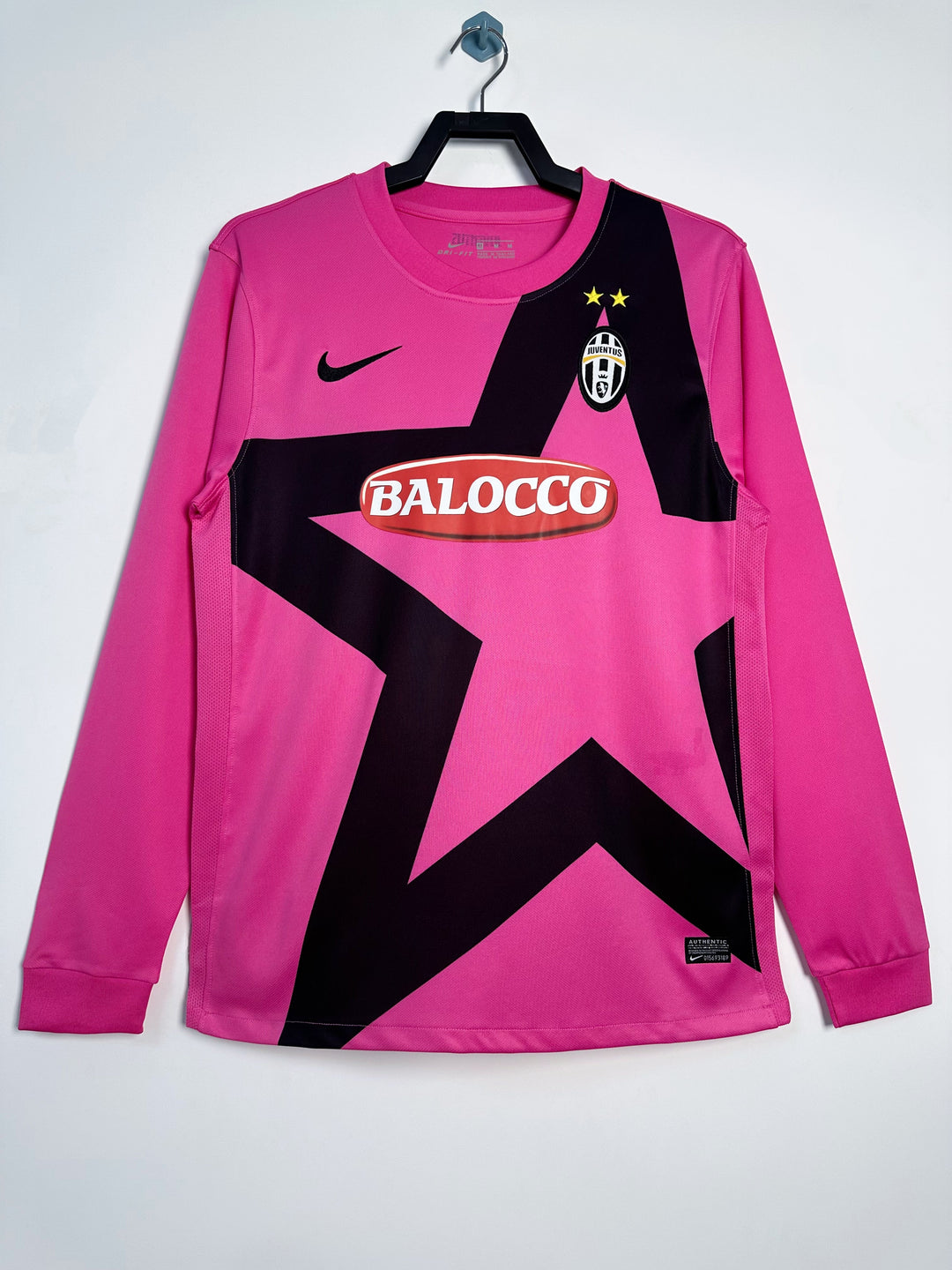 Juventus 11/12 Away Retro Shirt - Long Sleeve