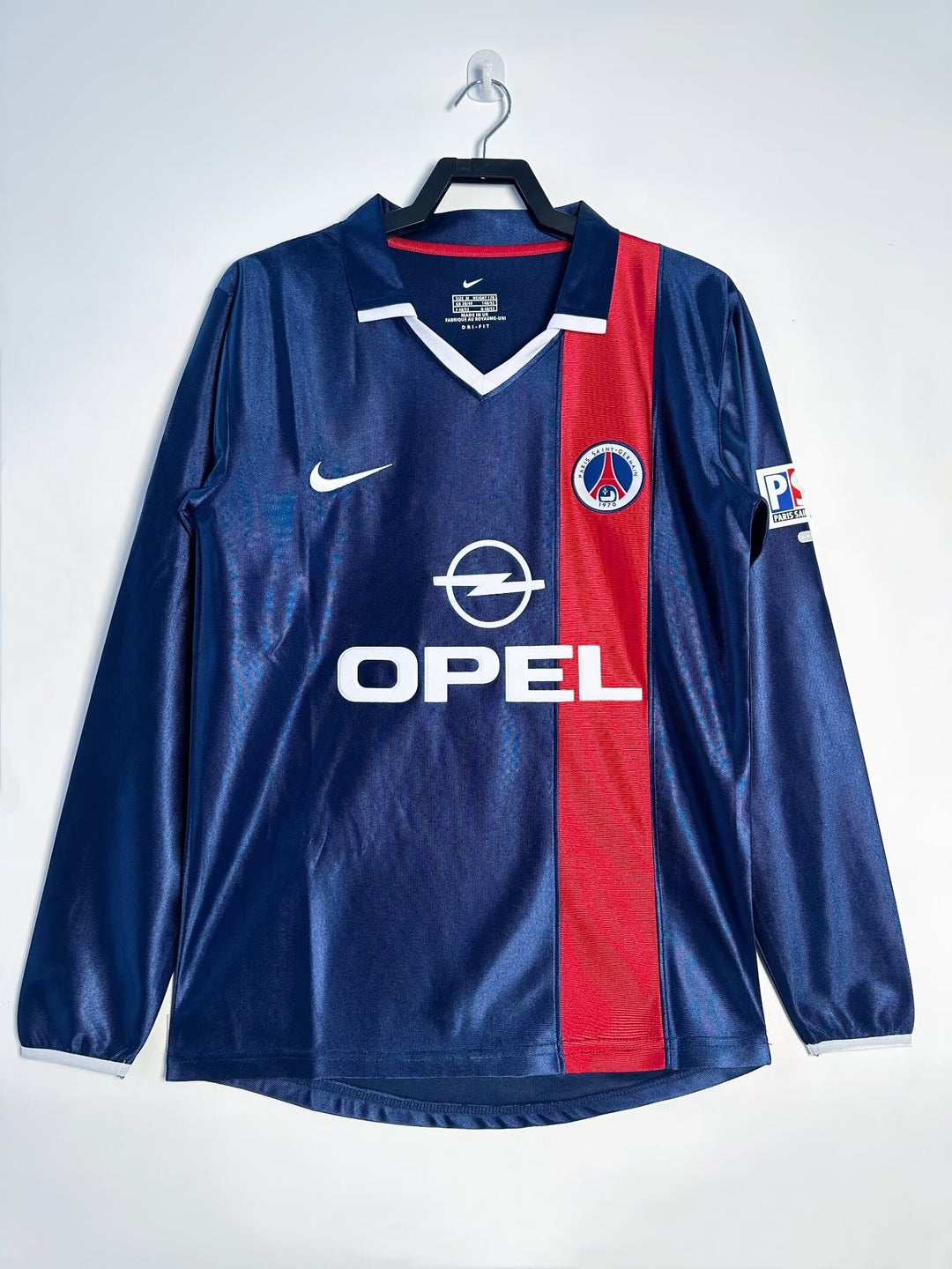 PSG 01/02 Home Retro Shirt - Long Sleeve