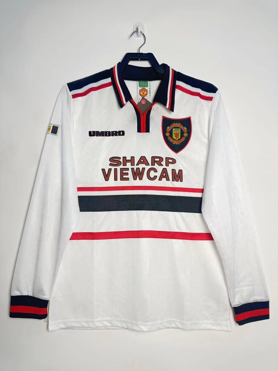 Manchester United 98/99 Away Retro Shirt - Long Sleeve