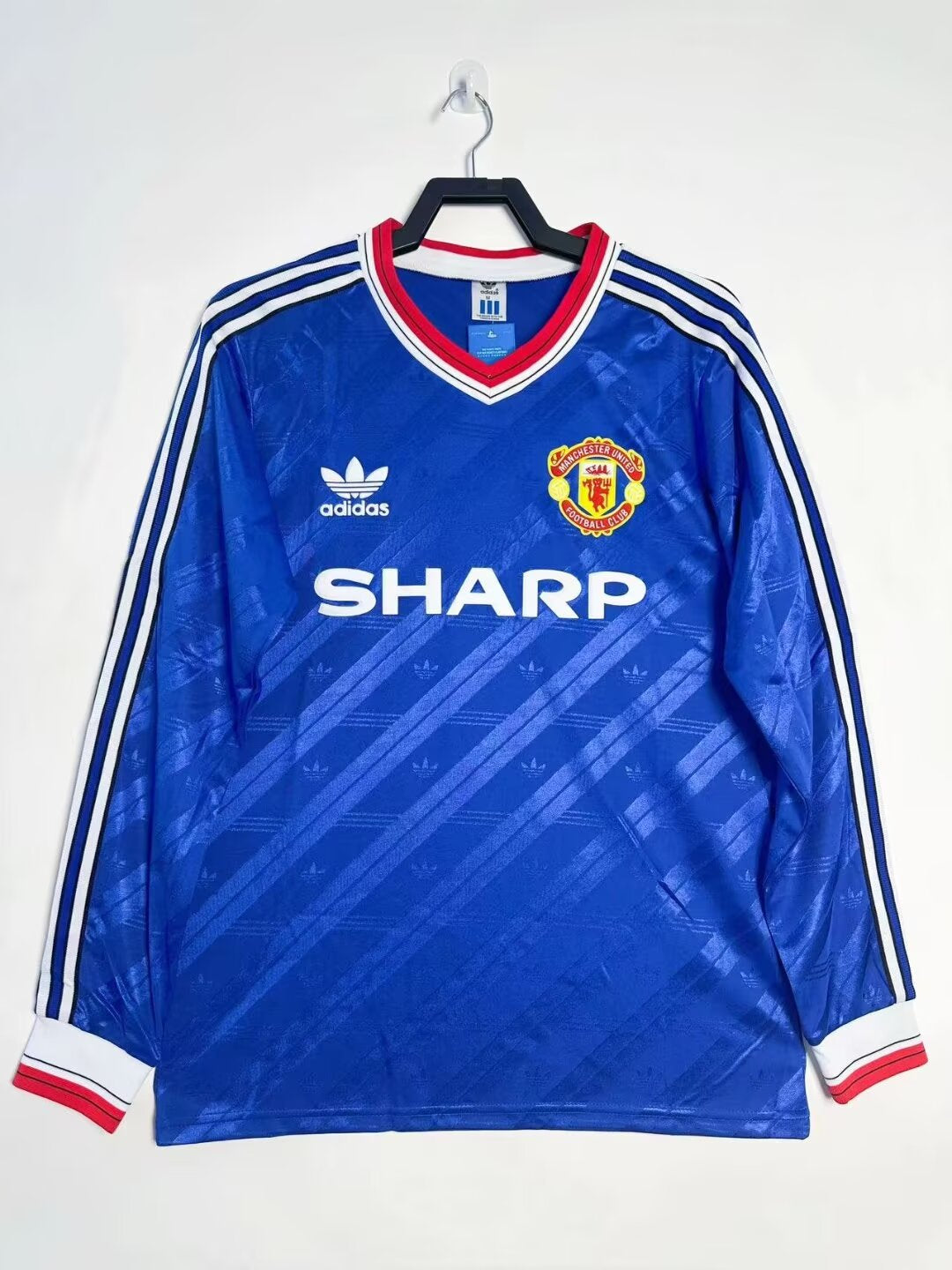 Manchester United 86/88 Third Retro Shirt - Long Sleeve