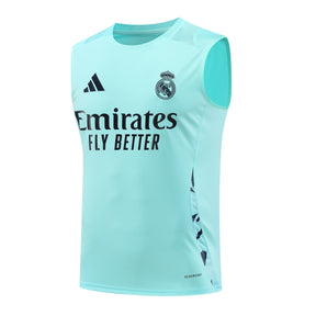 Real Madrid 2024/25 Tank Top - Aqua