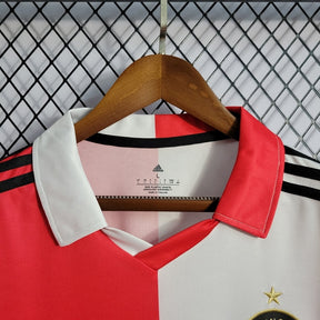 Feyenoord Home 22/23 Adidas Shirt - Red+White