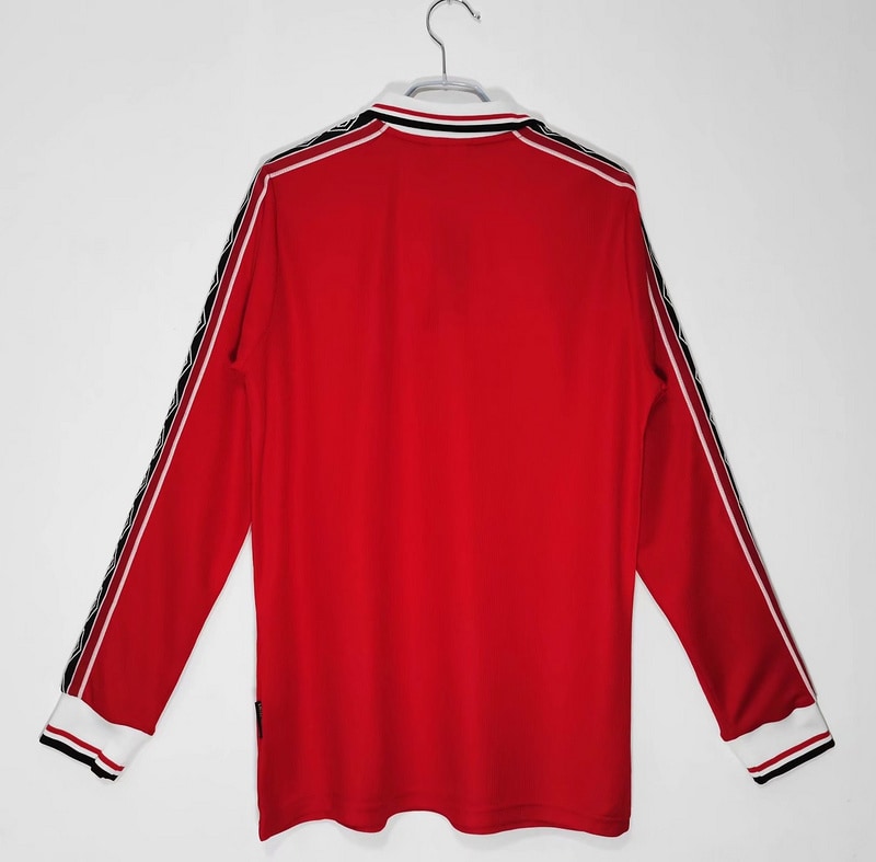 Manchester United 98/99 Home Retro Shirt - Long Sleeve