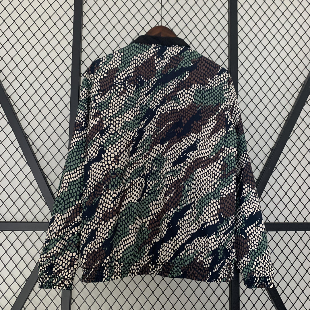 Arsenal Reversible Windbreaker Jacket - Black/Brown