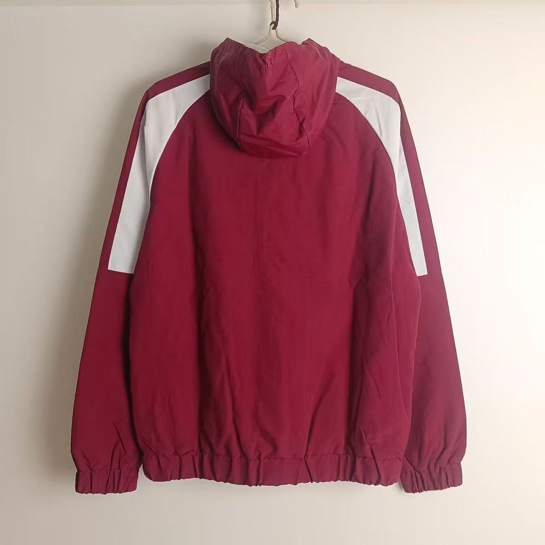 Liverpool Windbreaker Jacket - Burgundy
