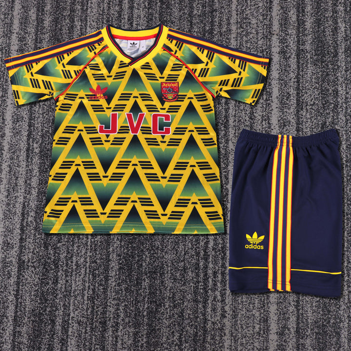 Arsenal 91/92 Children's Away Retro Set