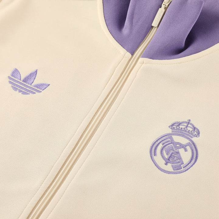 Real Madrid 2025/26 Jacket - Beige