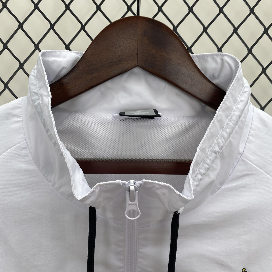 Real Madrid Windbreaker Jacket - White II